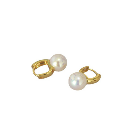 "Classic Simplicity" Pearl Earrings