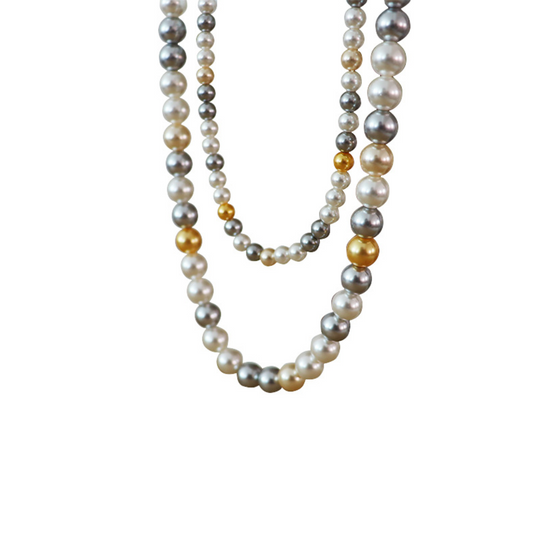 Colorful Pearl Necklace