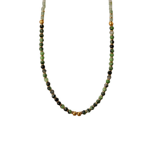 The "Different Greens" Necklace