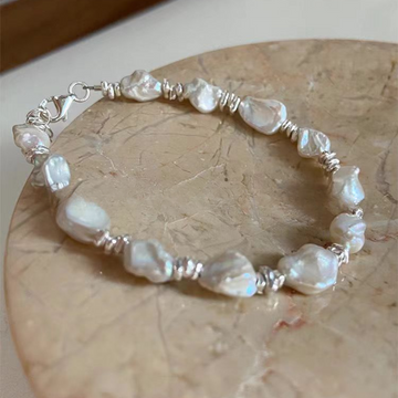 Bracelet de perles baroques