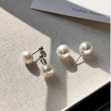 Boucles d'oreilles en perles simples urbaines