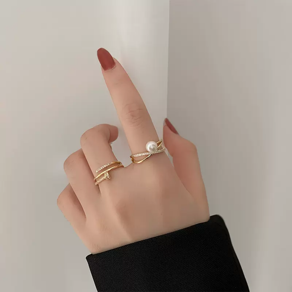 14K Gold Pearl Ring