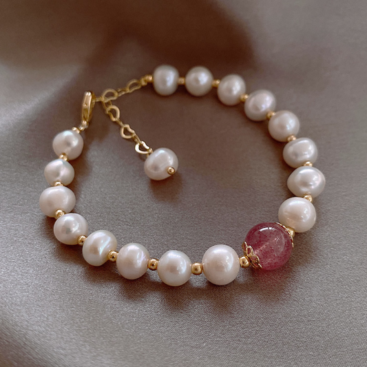 Strawberry Crystal Bracelet