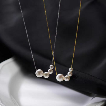 Collier de perles simple classique