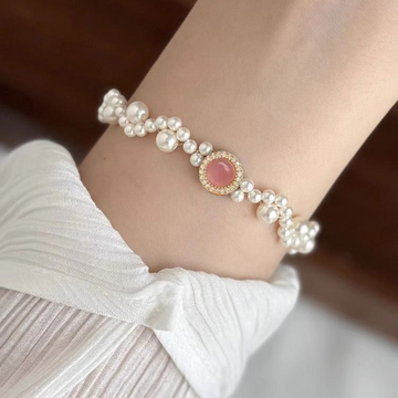 Bracelet de perles combinées